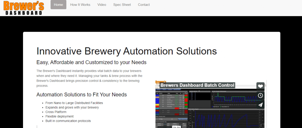 Brewer's Dashboard - brewing software