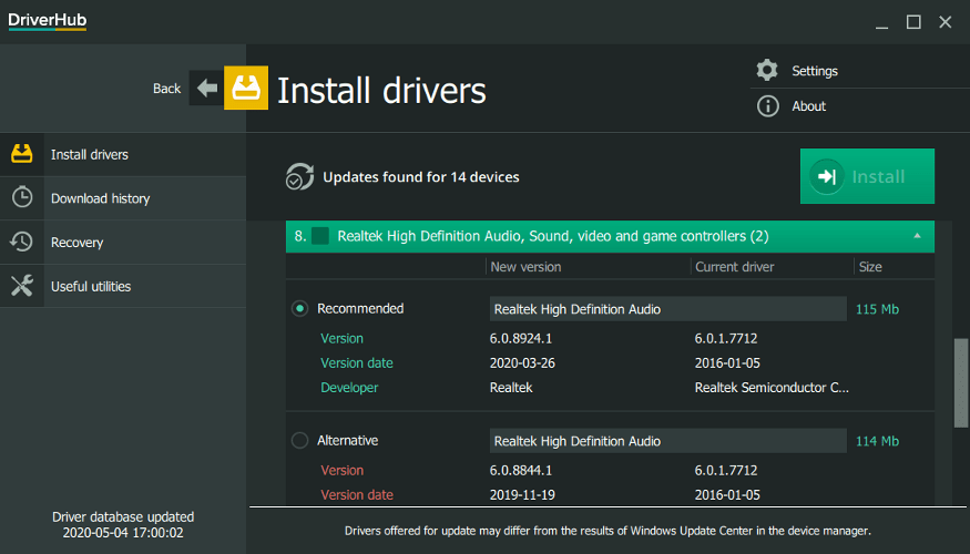 drivers update