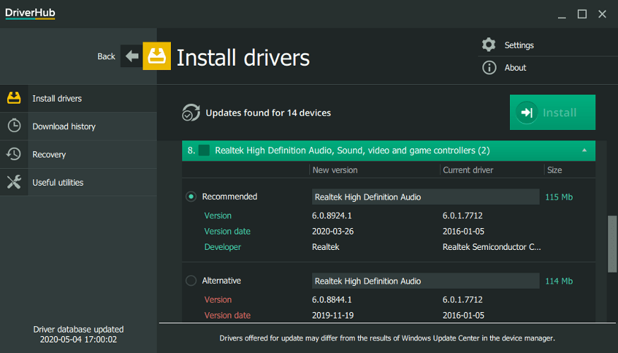 download free driver san