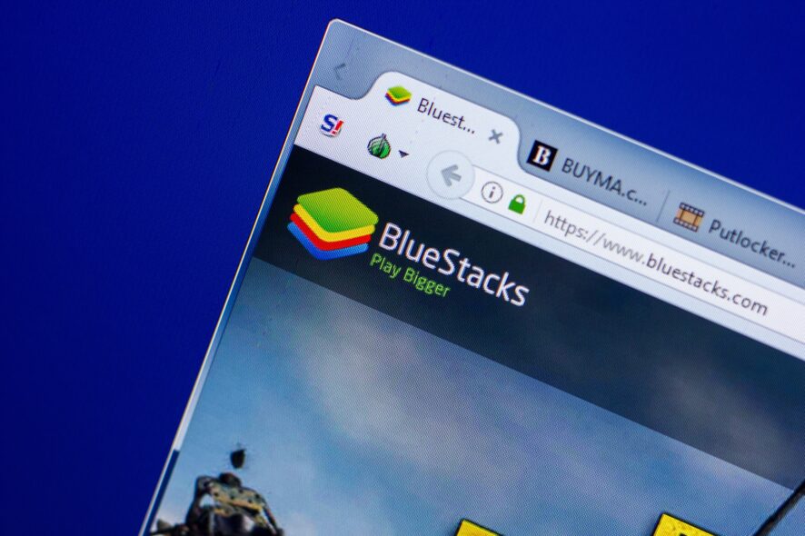 bluestacks game crashing