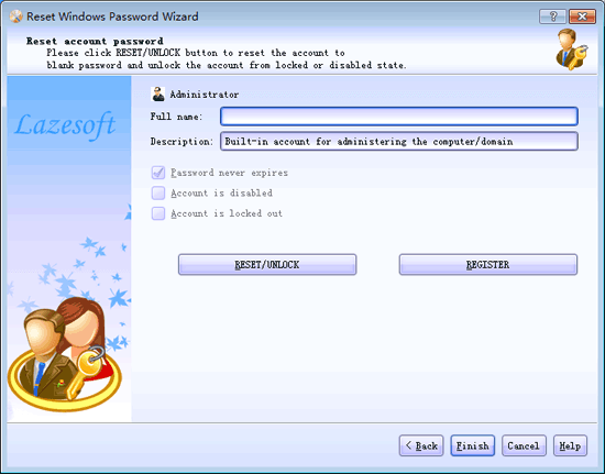 Lazesoft Recover My Password Server Edition