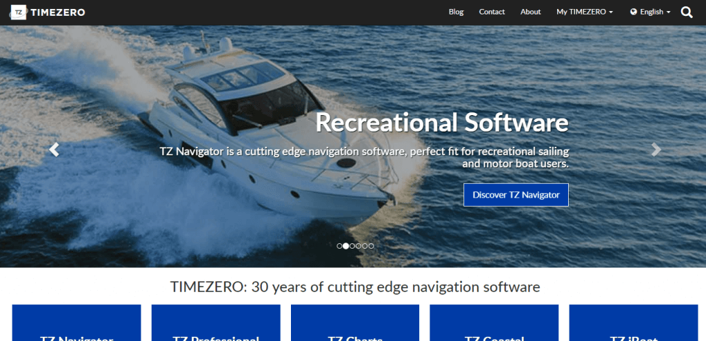 TimeZero - marine navigation software