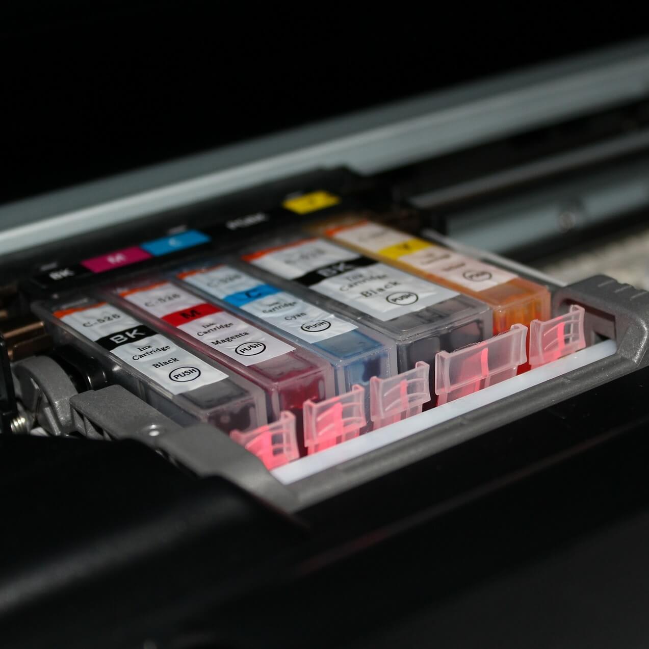 Ink cartridges printer won't recognize ink cartridge