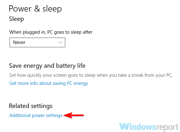 additional power settings overheating laptop