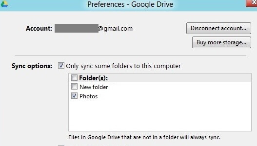 google drive not syncing whole file