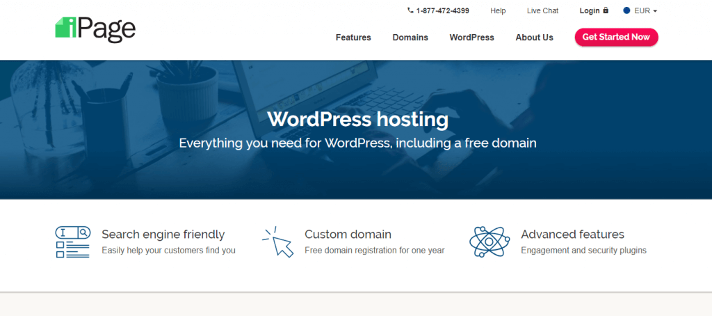 iPage - WP hosting