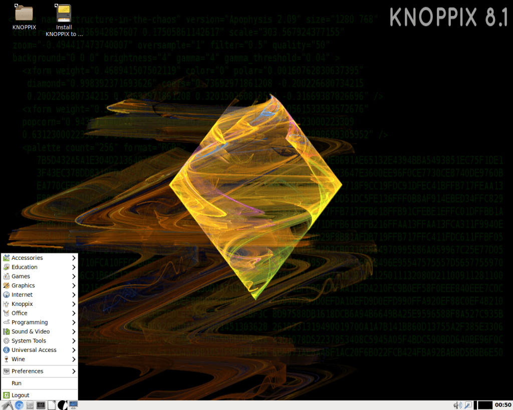knoppix - linux emulator