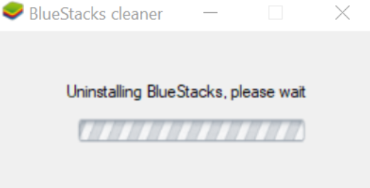 running bluestacks is already installed
