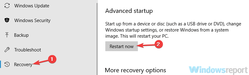 restart now button grayed out apps uninstall