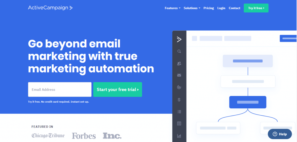 ActiveCampaign - email clients for sending newsletters