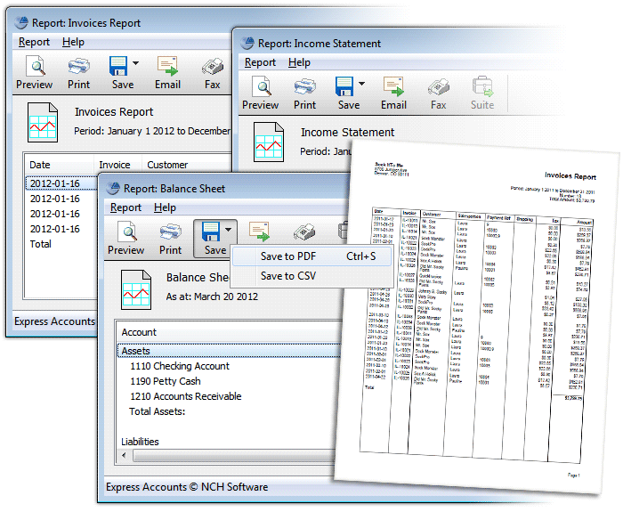 express accounts nch software