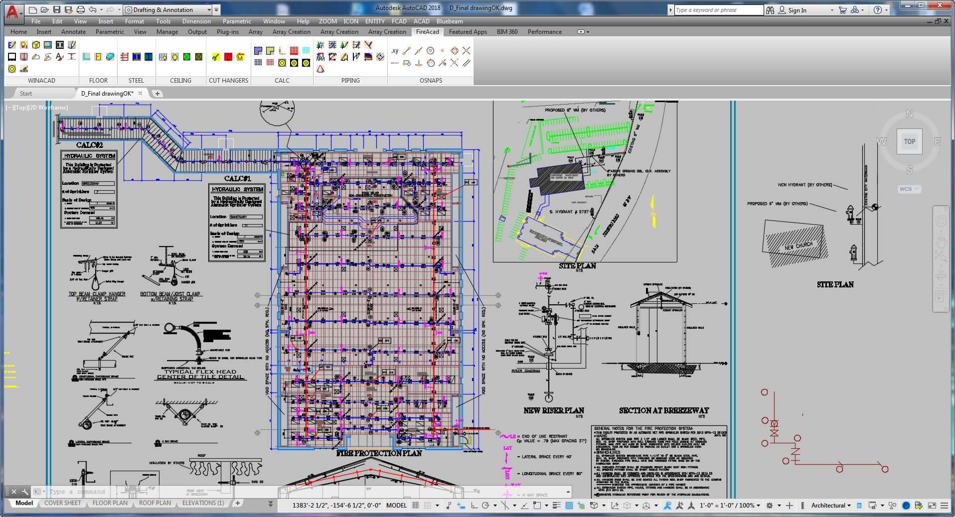 5+ best free and paid fire sprinkler system design software