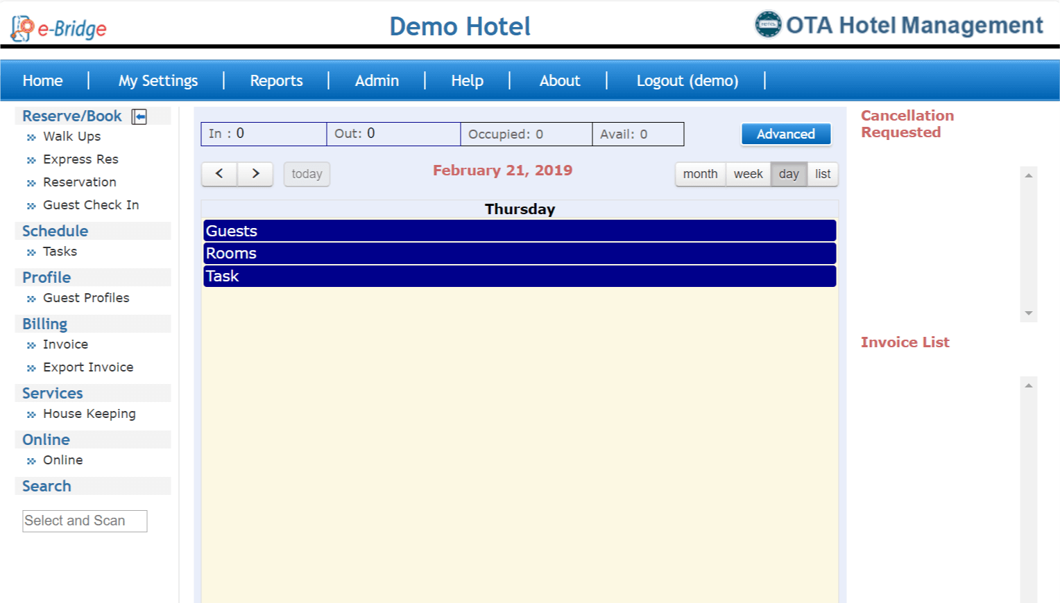 OTA Hotel Management software