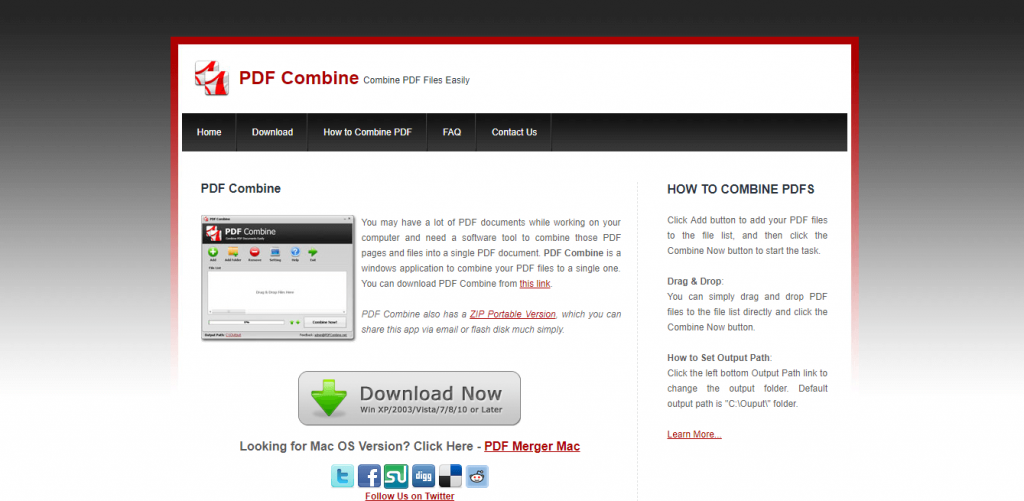 combine PDF file free online