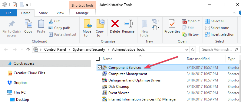 component services