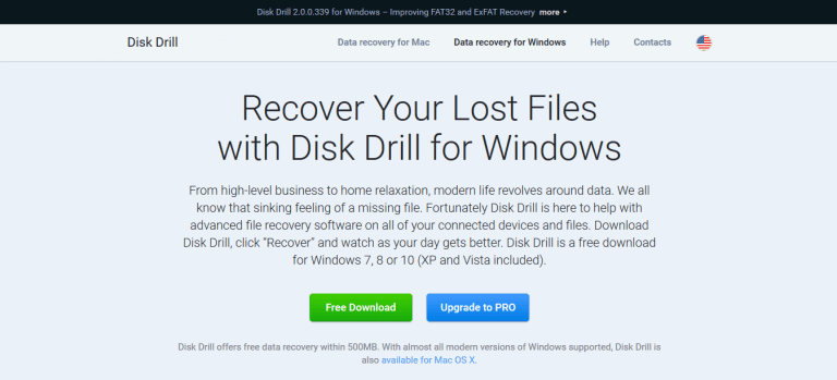 disk drill data recovery for windows 10 free download