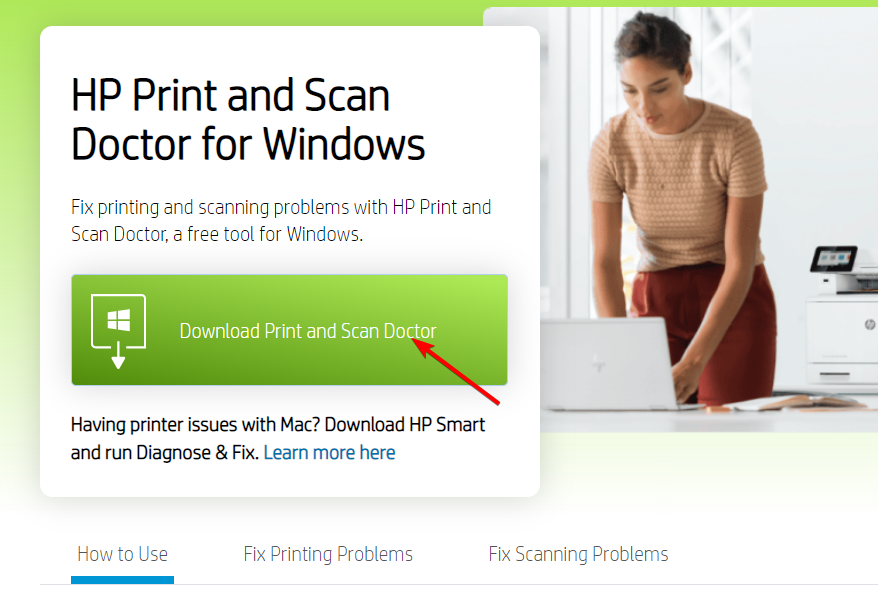 download-doc hp printer won't scan