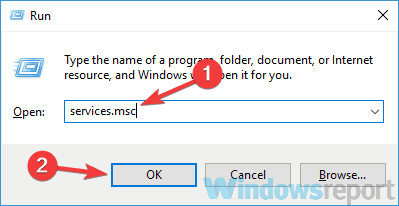 services.msc run window geforce experience error windows 10