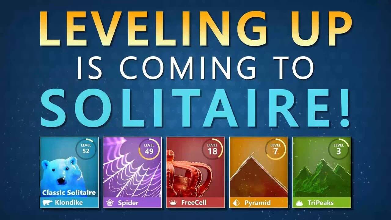 what are microsoft solitaire collection level titles