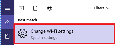 change wi-fi settings error code 0x800f0954