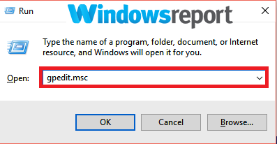 gpedit.msc Windows always needs to update