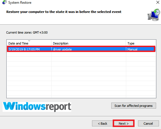 taskhost.exe high cpu restore points