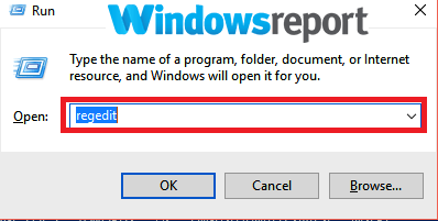 Windows always needs to update regedit