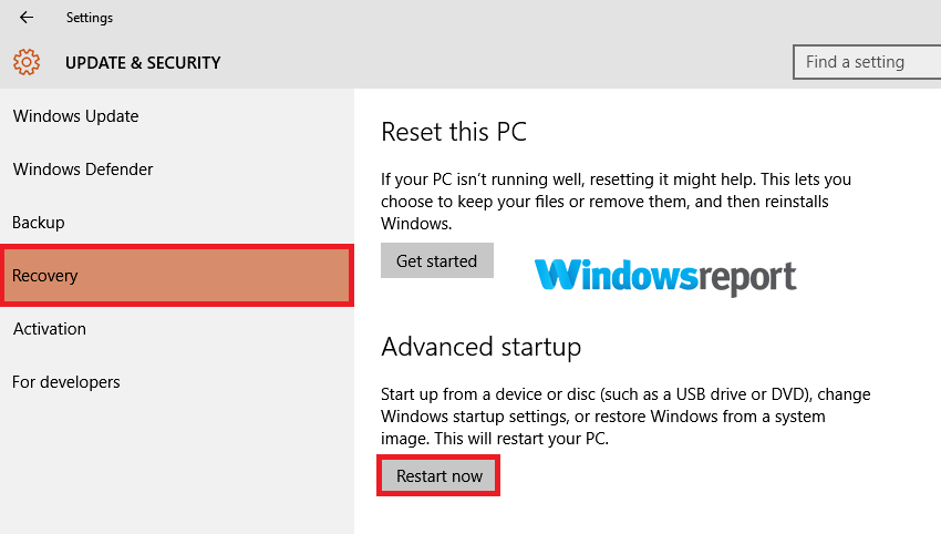 advanced startup laptop won't open any browser