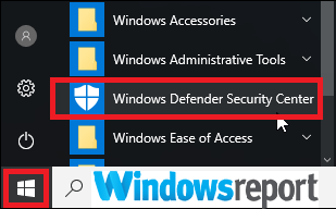 Windows defender security center Windows cannot download drivers