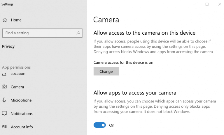 windows 7 webcam settings