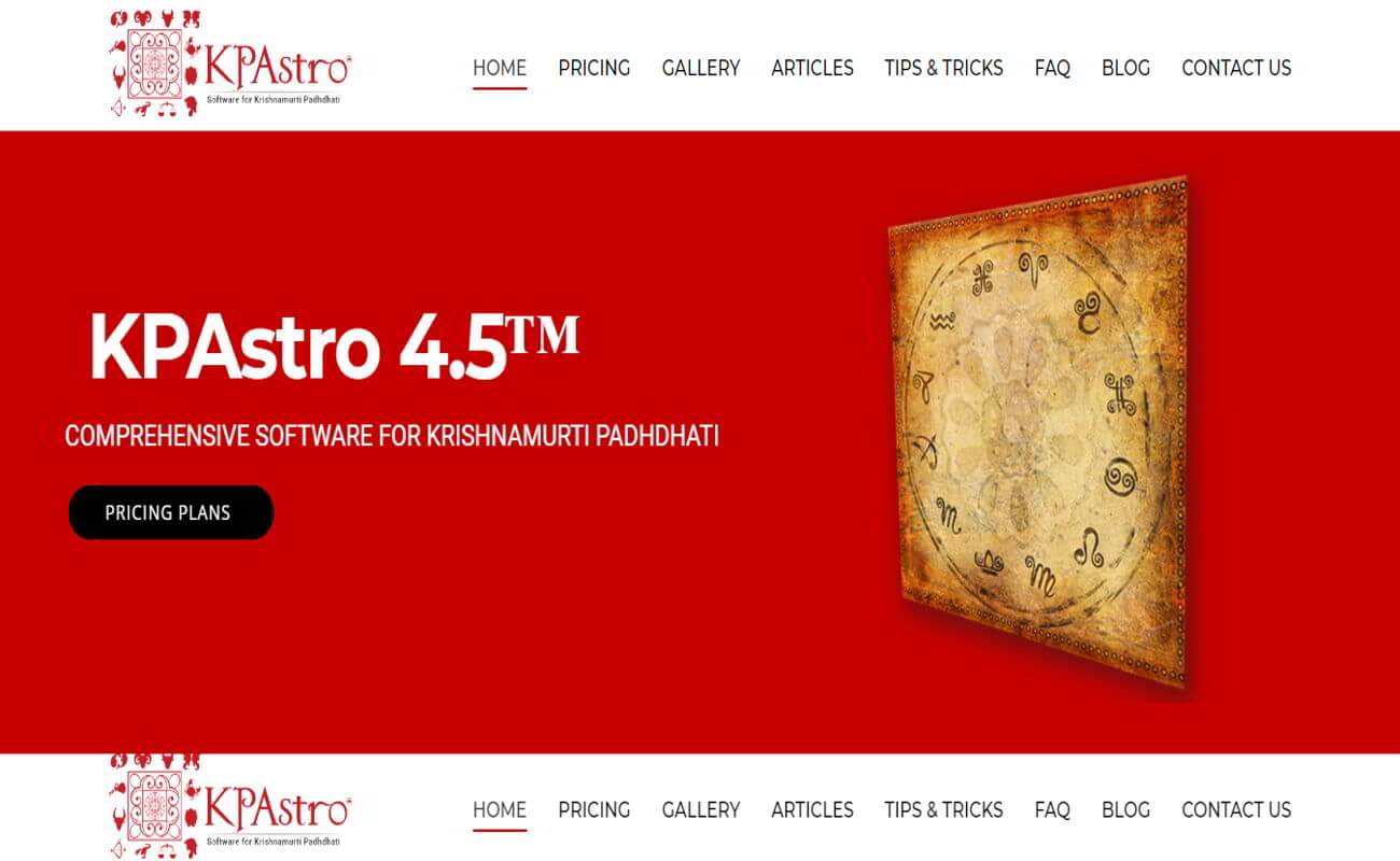 KP ASTRO 4.5 Best Software for KP Astrology