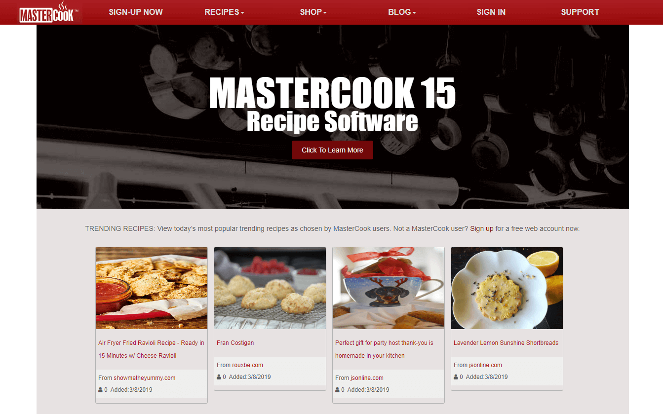 MasterCook best software to create cookbook