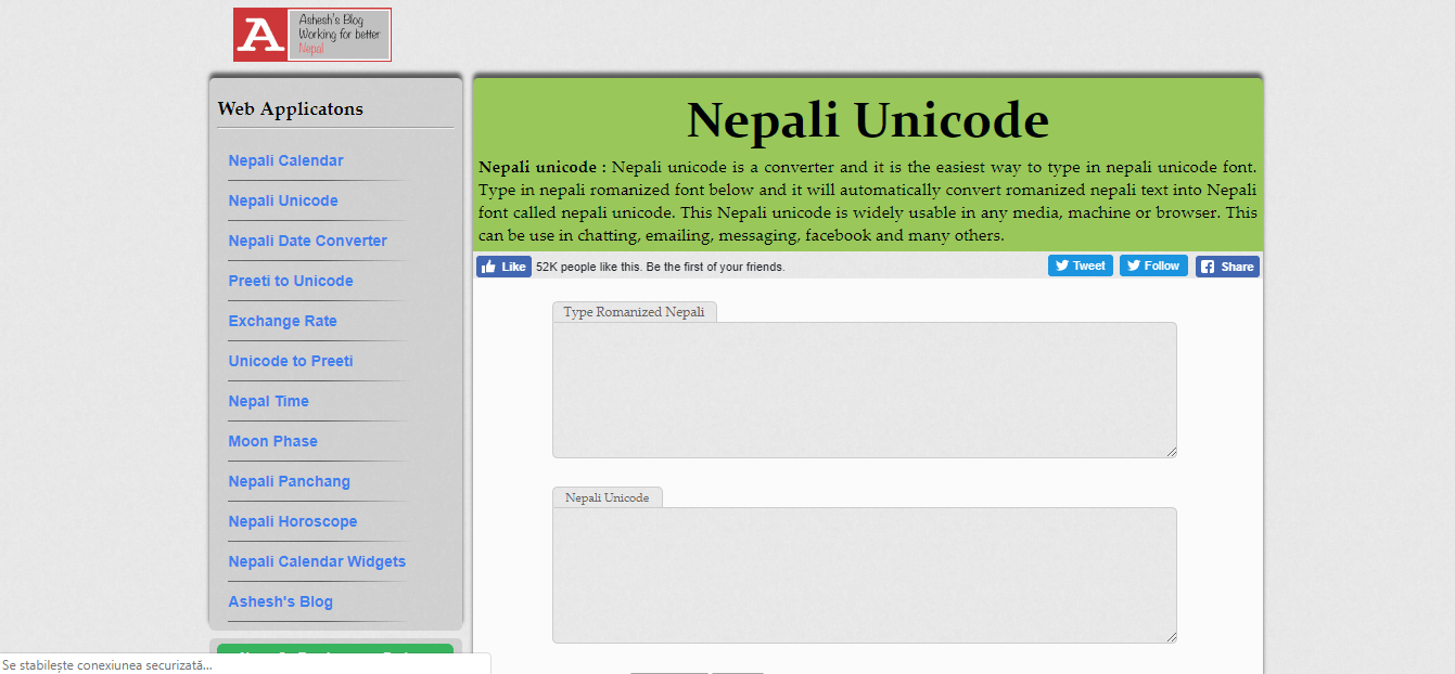 Nepali Unicode by Ashesh - Nepali typing software