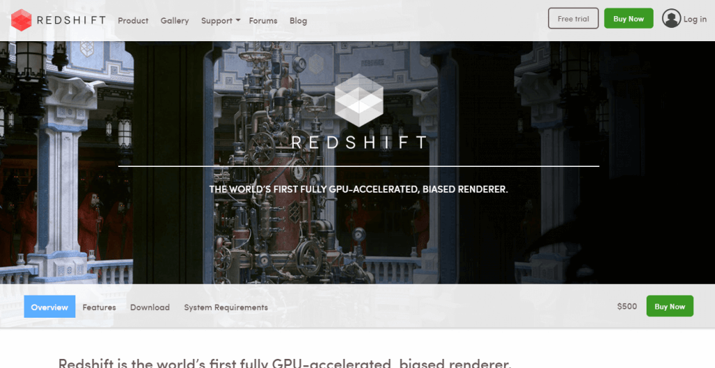 RedShift - Blizzard software for cinematics