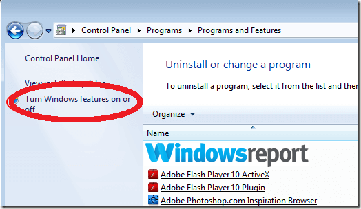 turn windows features on or off altgr not working