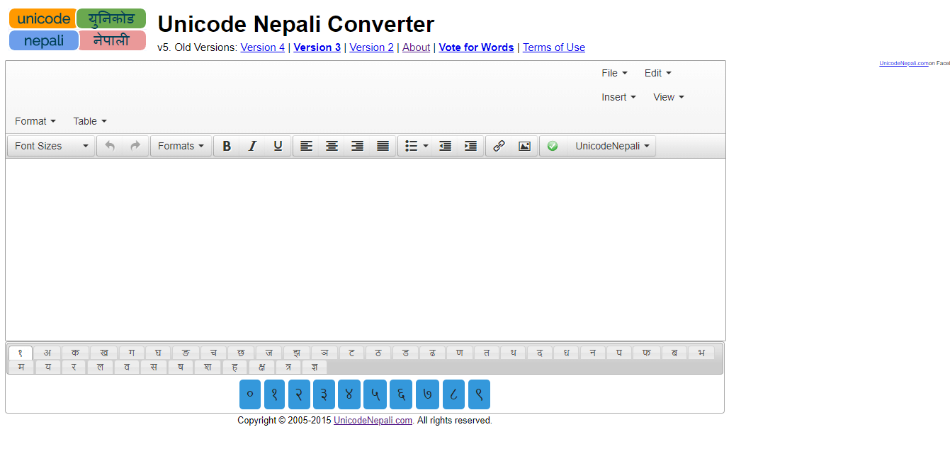 Unicode Nepali Converter