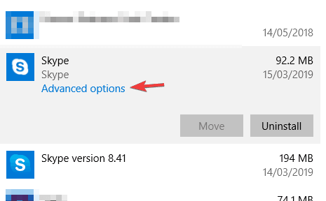 advanced options skype message delay