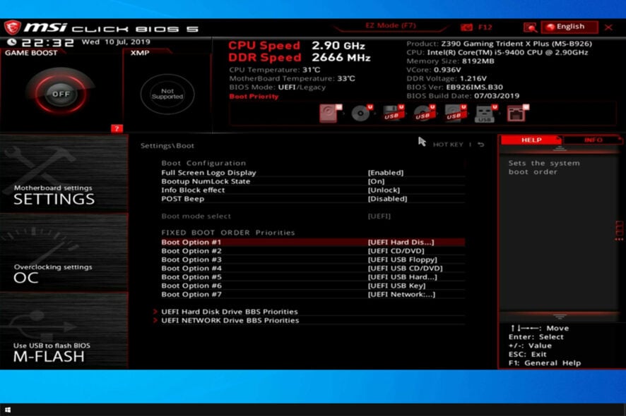 boot from ssd instead of hdd