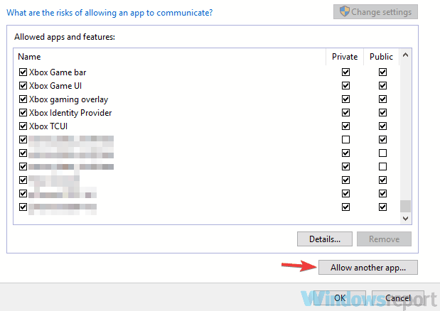 allow another application Windows was unable to create a required folder 