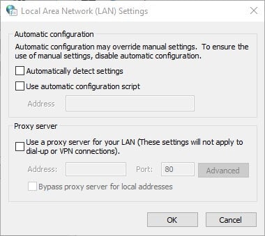 LAN settings Steam running slow