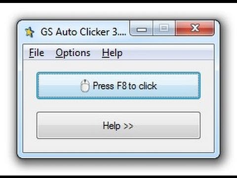 gs auto clicker automate mouse clicks