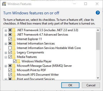 windows media player disable Windows Media Player album info