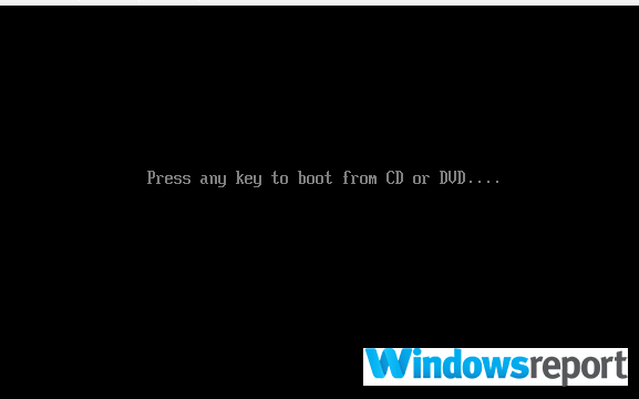 press any key to boot Windows found errors on this drive