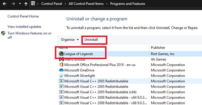 League of legends install wizard