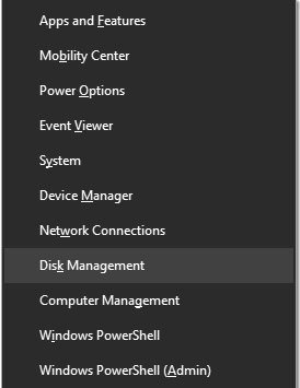 disk management Windows cannot access the disk