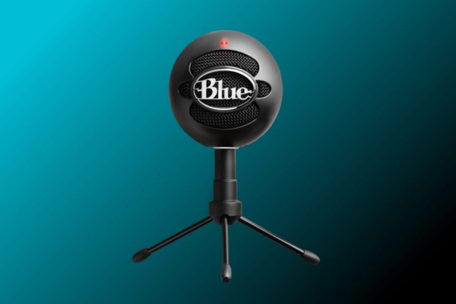 how to work blue snowball mic on windows 10
