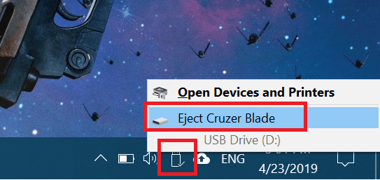 Eject USB Drive