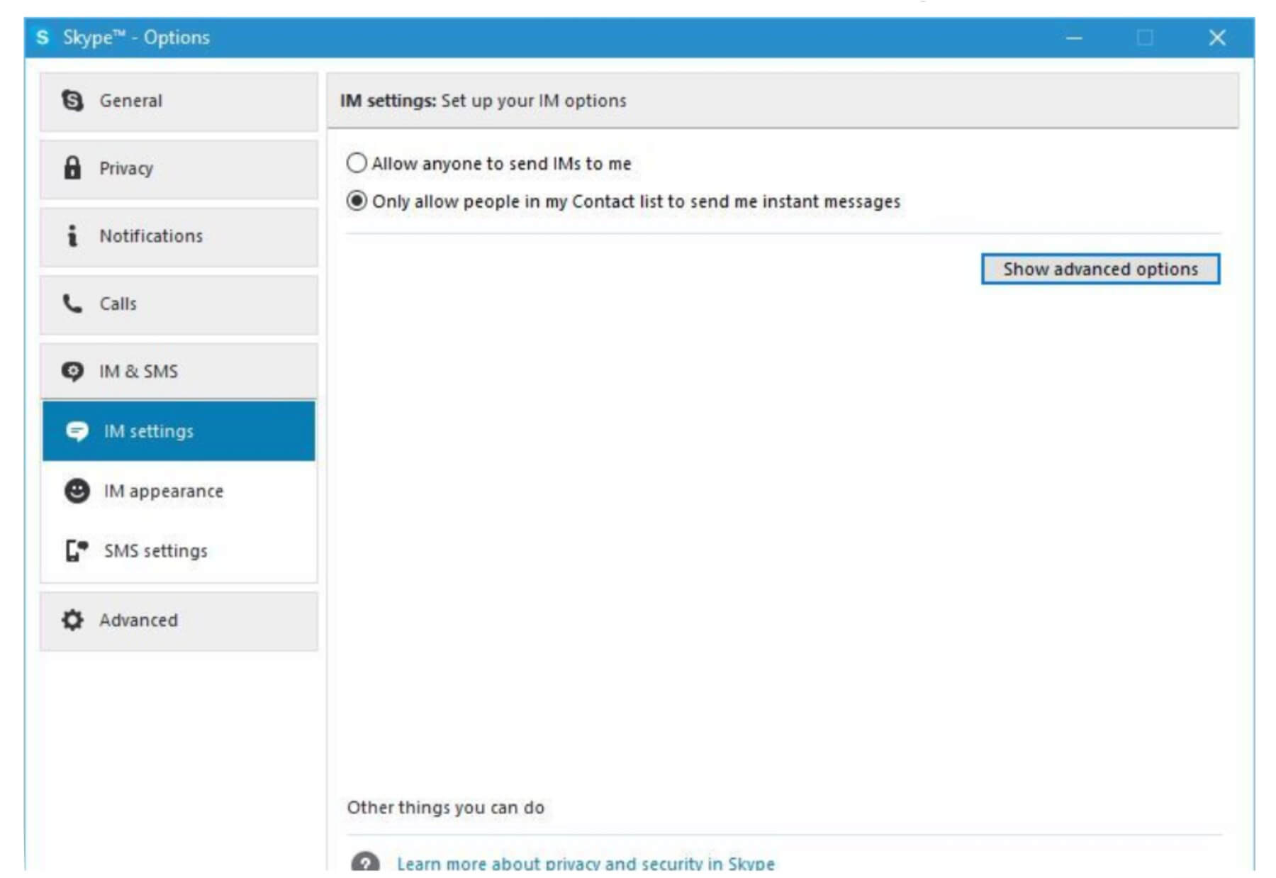 how to disable skype for business permanently