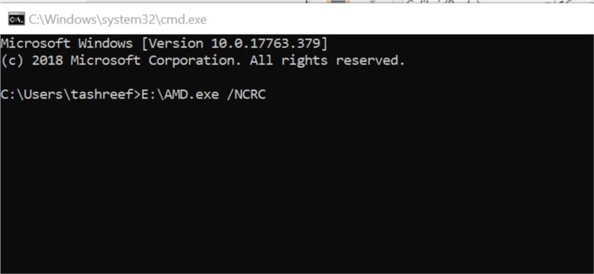 NCRC - AMD NSIS Installer