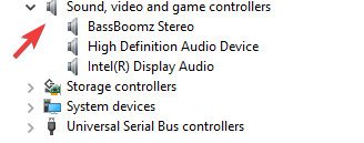 sound video and game controllers blue snowball issues